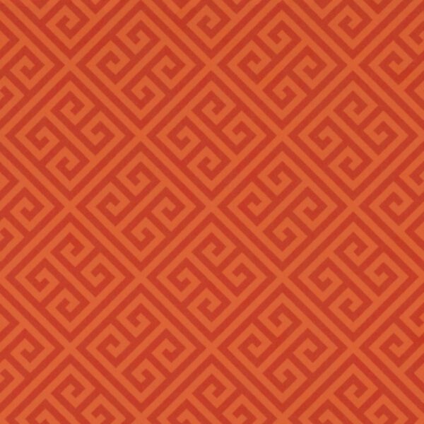 9493 Orange Greek Key - Formica