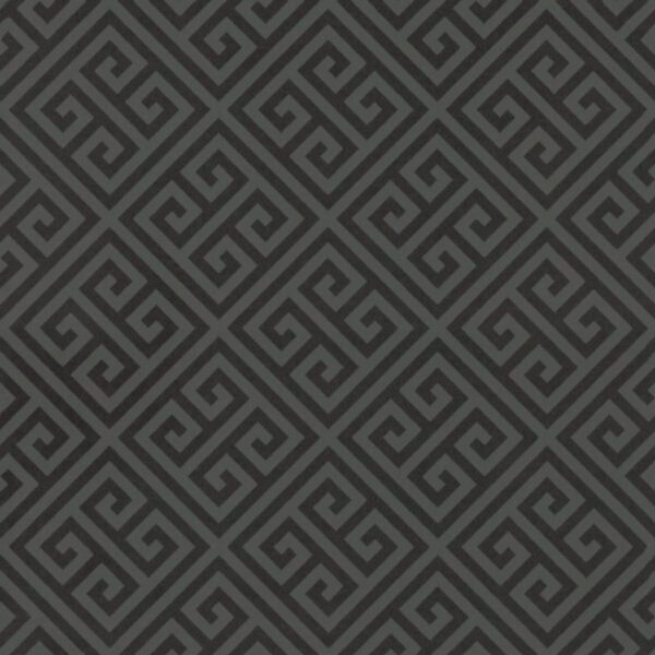 9494 Charcoal Greek Key - Formica