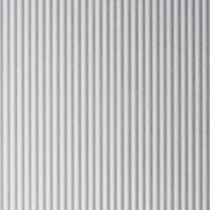 M4748 Vertical Corrugated Matte Aluminum - Formica
