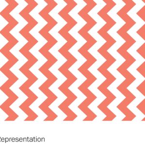 Y0119 Papaya Chevron - Wilsonart
